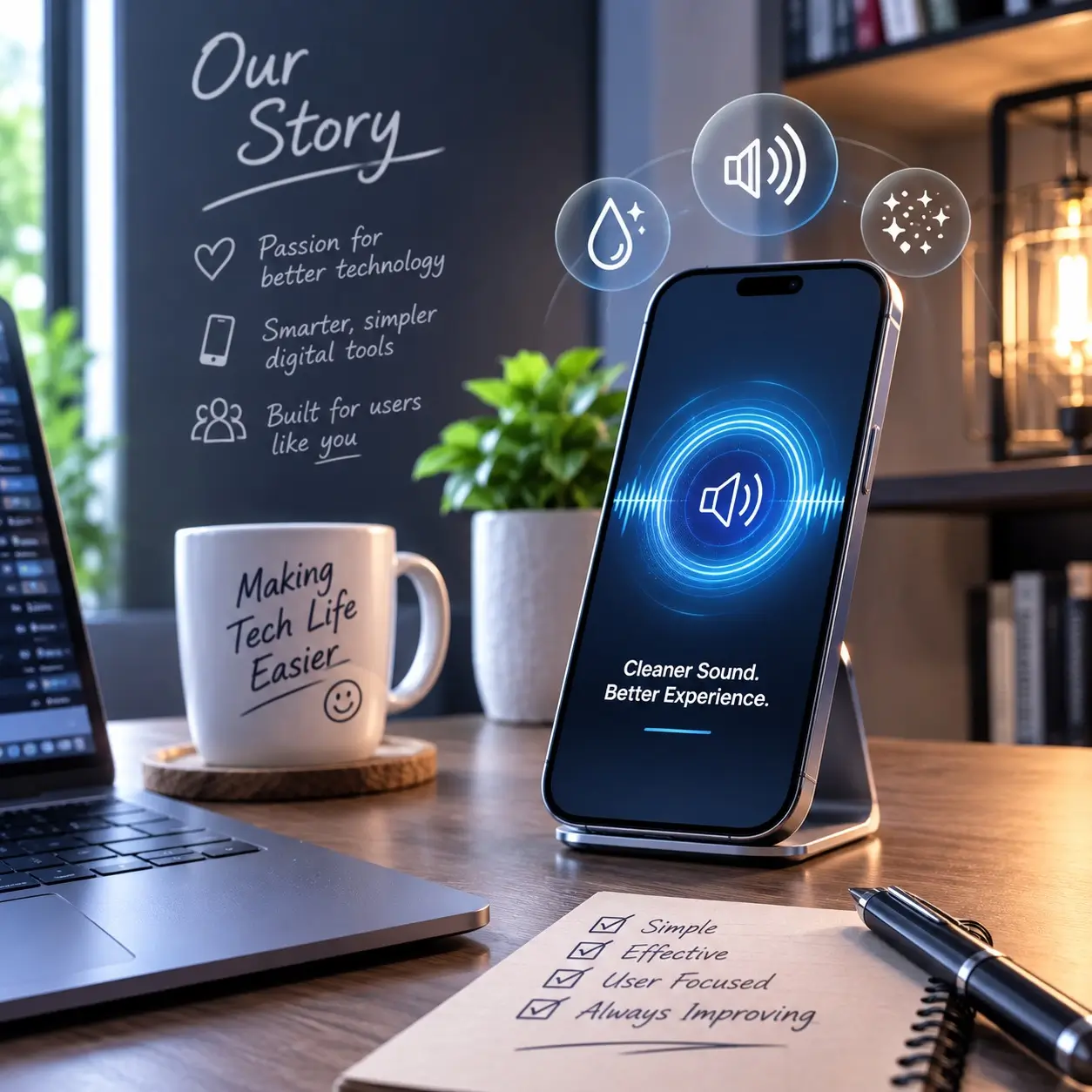 Our Story - iPhone Speaker Cleaner