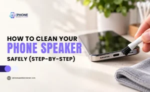 How to Clean Your Phone Speaker Safely (Step-by-Step)