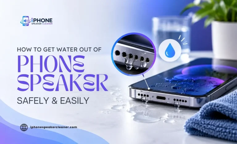 How to Get Water Out of Your Phone Speaker Safely and Easily