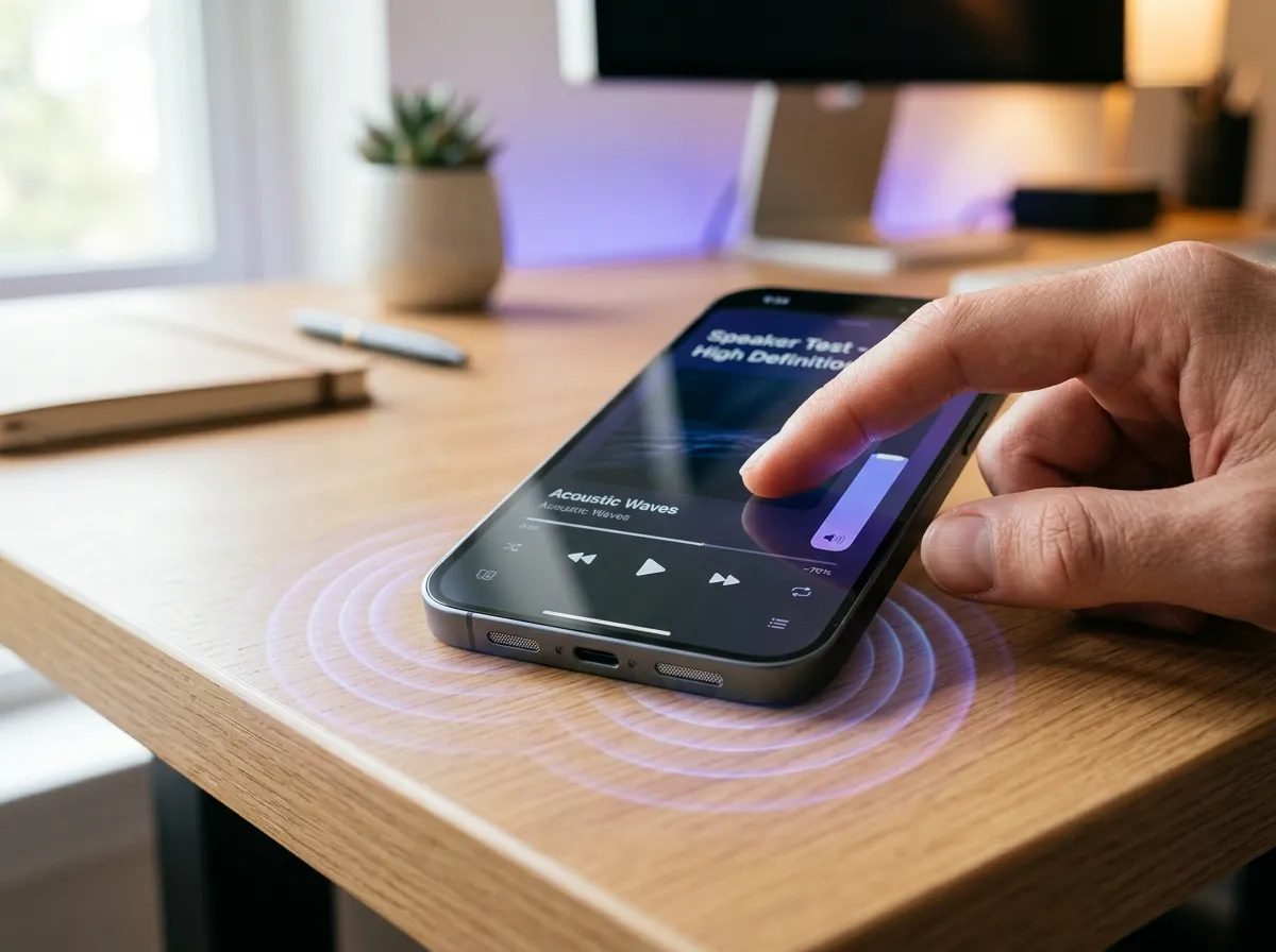Increase the volume Way You Can Fix a Muffled Phone Speaker
