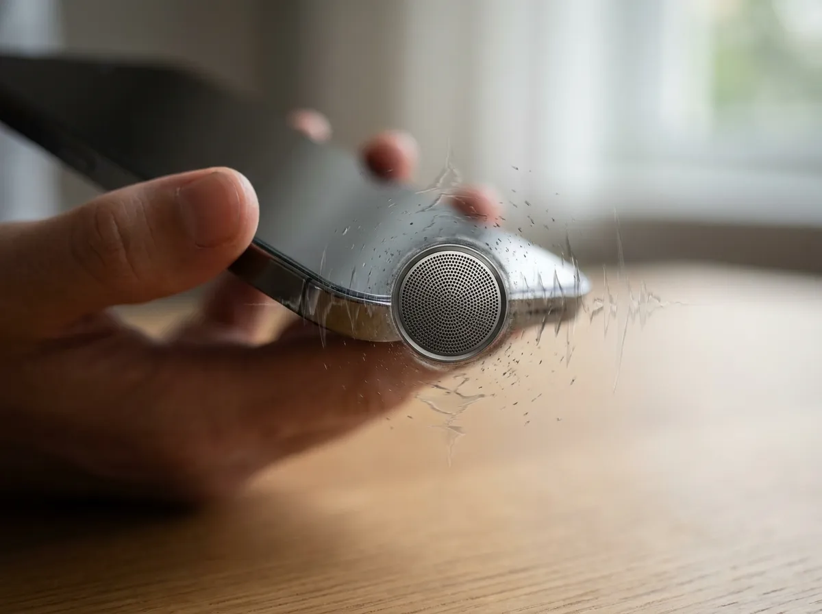 What Does a Crackling Phone Speaker Sound Like